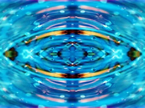 Abstract symmetrical pattern Stock Photos