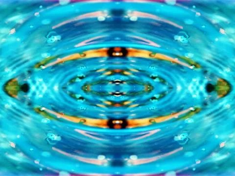 Abstract symmetrical pattern Stock Photos