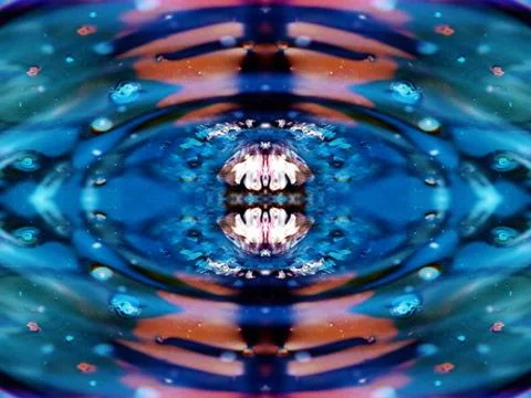 Abstract symmetrical pattern Stock Photos