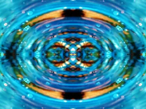 Abstract symmetrical pattern Stock Photos