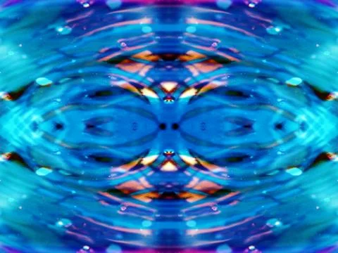 Abstract symmetrical pattern Stock Photos