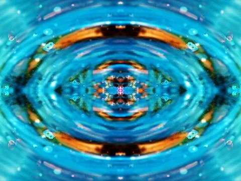 Abstract symmetrical pattern Stock Photos
