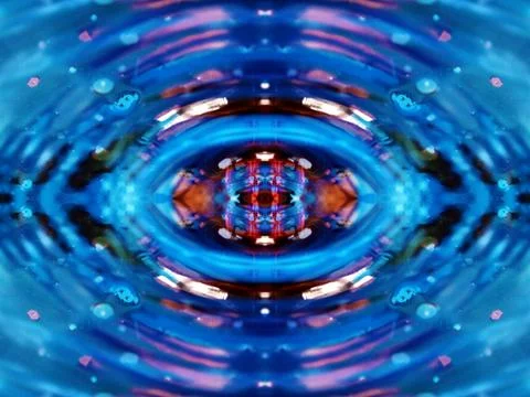 Abstract symmetrical pattern Stock Photos