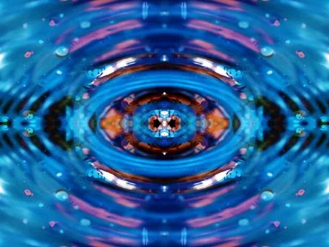 Abstract symmetrical pattern Stock Photos