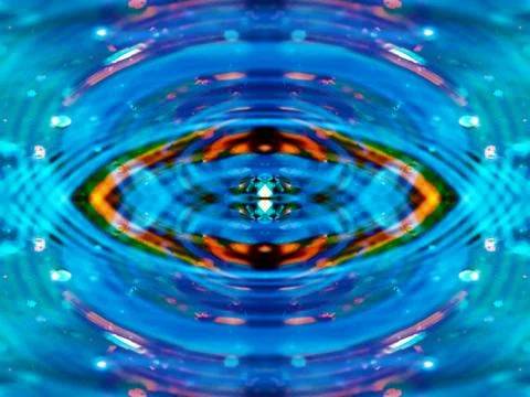 Abstract symmetrical pattern Stock Photos