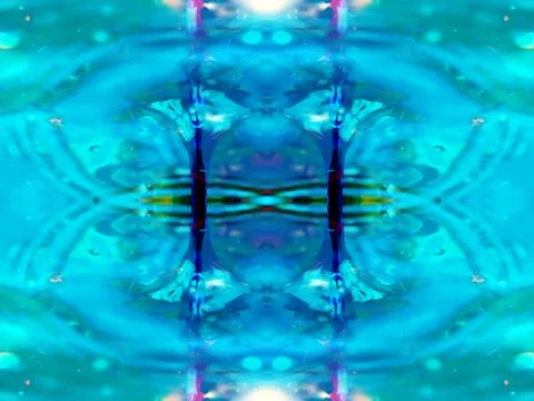 Abstract symmetrical pattern Stock Photos