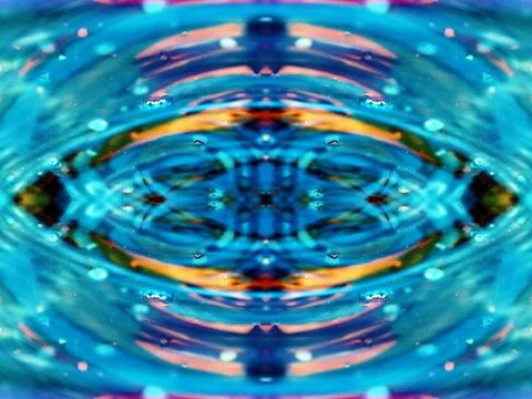 Abstract symmetrical pattern Stock Photos