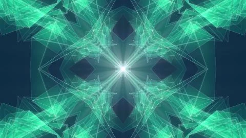 Abstract symmetrical poligon shape net cloud illustration background new quality 스톡 일러스트