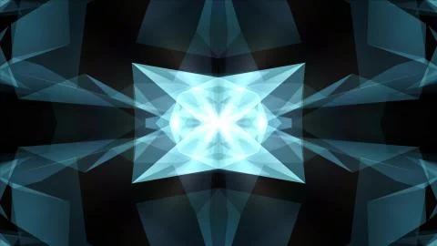 Abstract symmetrical poligon shape net cloud illustration background new quality イラスト素材