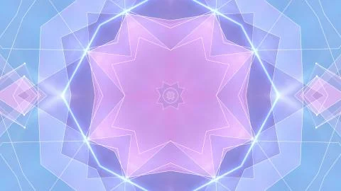 Abstract symmetrical poligon shape net cloud illustration background new quality Stock Illustration