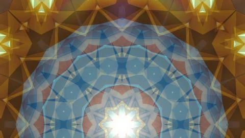 Abstract symmetrical poligon shape net cloud illustration background new quality Illustrazione stock