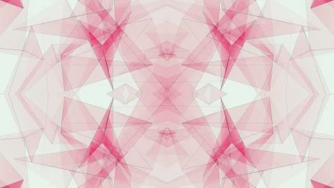 Abstract symmetrical poligon shape net cloud illustration background new quality Stock Illustration