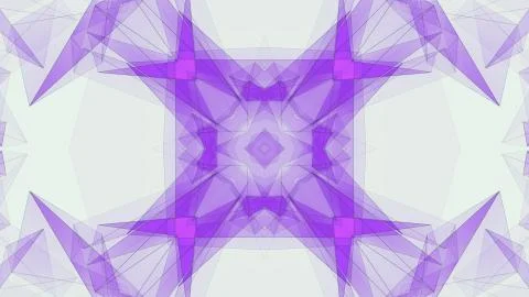 Abstract symmetrical poligon shape net cloud illustration background new quality Stockillustratie