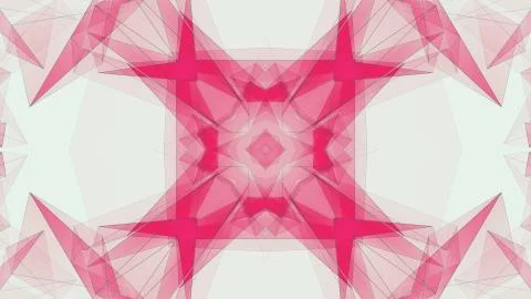 Abstract symmetrical poligon shape net cloud illustration background new quality Stock Illustration