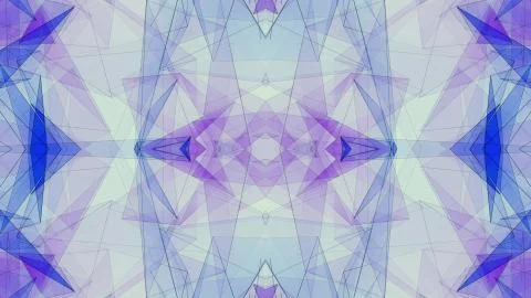 Abstract symmetrical poligon shape net cloud illustration background new quality Illustrazione stock