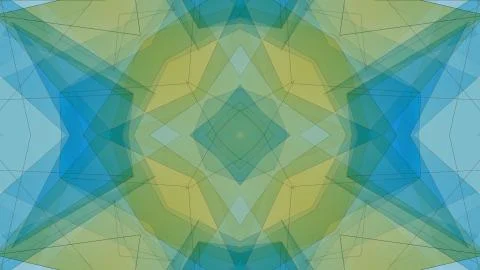 Abstract symmetrical poligon shape net cloud illustration background new quality Illustrazione stock