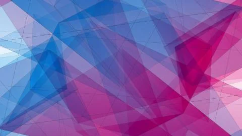 Abstract symmetrical poligon shape net cloud illustration background new quality Stock Illustration
