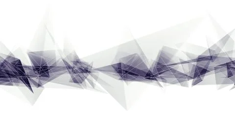 Abstract symmetrical poligon shape net cloud illustration background new quality Stock Illustration