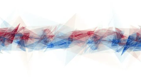 Abstract symmetrical poligon shape net cloud illustration background new quality イラスト素材
