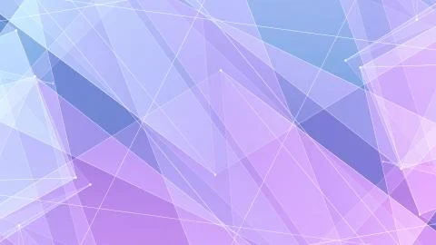 Abstract symmetrical poligon shape net cloud illustration background new quality Stock Illustration