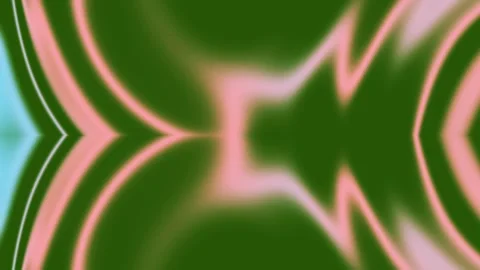 Abstract Symmetrical Psychedelic Liquid Waves Background Stock Footage 331549199