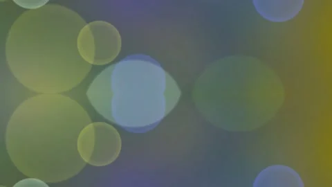 Abstract Symmetrical Soft Bokeh Circles Background Stock Footage 328557445