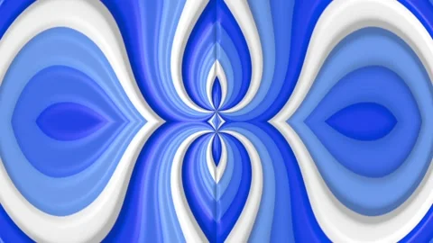Abstract symmetrical wave motion background Stock Footage 337933580