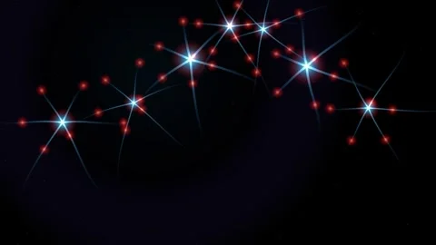 Abstract Synaptic Neural Network Pulse Seamless Loop Stockbeeldmateriaal 348130282