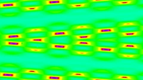 Abstract synthwave pattern background with glowing magenta and blue digital.. Stock Footage 336766223