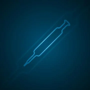 Abstract syringe icon Stock-Illustration
