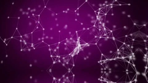 Abstract System Animated Plexus Stock Footage 71623374
