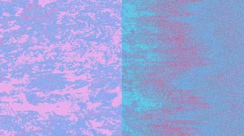 Abstract system error shimmering nostalgic holographic background. Broken GPU Photos