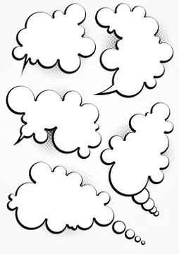 Abstract talking bubble Stock Illustration