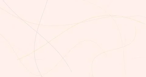 Abstract tangled lines against warm sunset hues Stock Illustration