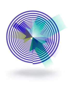 Abstract target concept Illustrazione stock