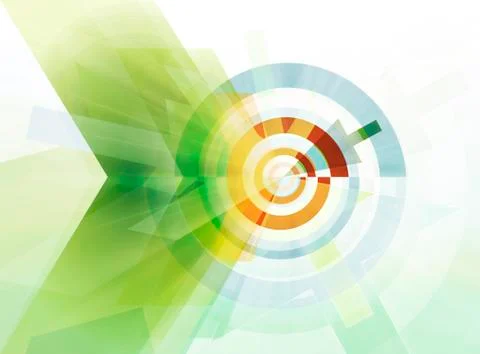 Abstract target concept Stock Illustration