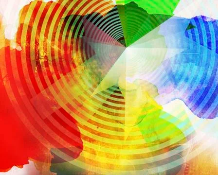 Abstract target concept Stock Illustration