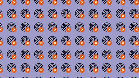 Abstract Target Pattern - A Seamless and Eye-Catching Design. Stock Footage 325402077