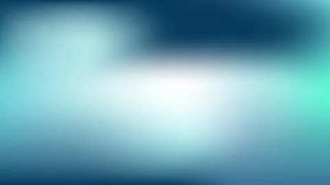 Abstract teal and blue gradient background with smooth soft light blur effec Stock Illustration