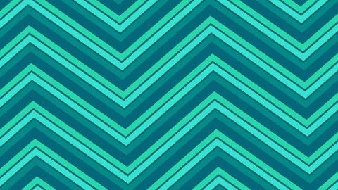 Abstract Teal and Blue Zigzag Chevron Geometric Background Illustrazione stock