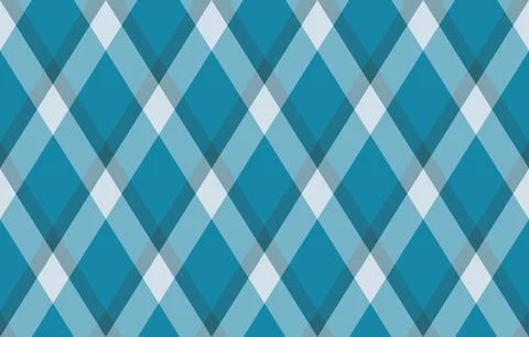 Abstract teal and gray diagonal plaid pattern.  Perfect for backgrounds, text Illustrazione stock