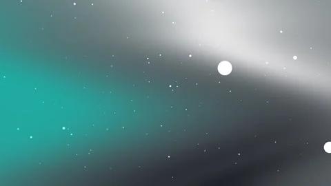 Abstract Teal and Gray Gradient Background with Sparkling Dust Particles: A.. Video stock 293872848