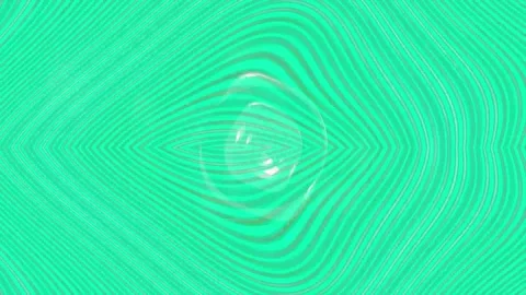 Abstract teal and green wavy lines with central bright spot an composition Stock Footage 335523673