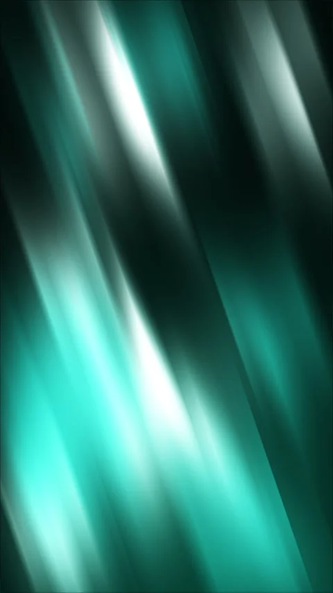 Abstract teal and turquoise diagonal light rays background Vertical video. Stock Footage 333132008