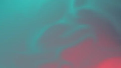 Abstract teal and white fluid shapes in seamless loop background. 4K Vídeo Stock 309701388