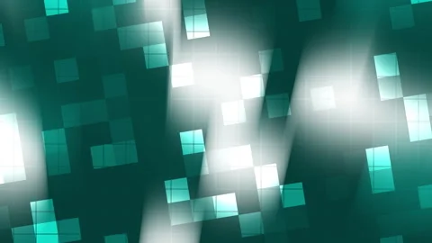 Abstract teal and white geometric background suitable for modern design projects Stock Footage 301421567
