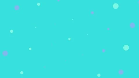 Abstract teal background with light blue and purple dots Stock Illustration
