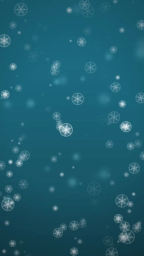 Abstract Teal Background with White Circular Elements Stock Footage 327625437