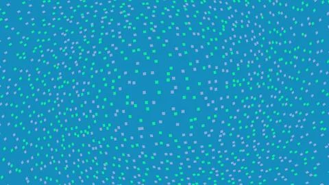 Abstract teal blue digital pixel texture background 库存插图