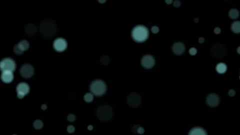 Abstract Teal Bokeh Background:  A mesmerizing collection of out-of-focus t.. Video stock 295357591